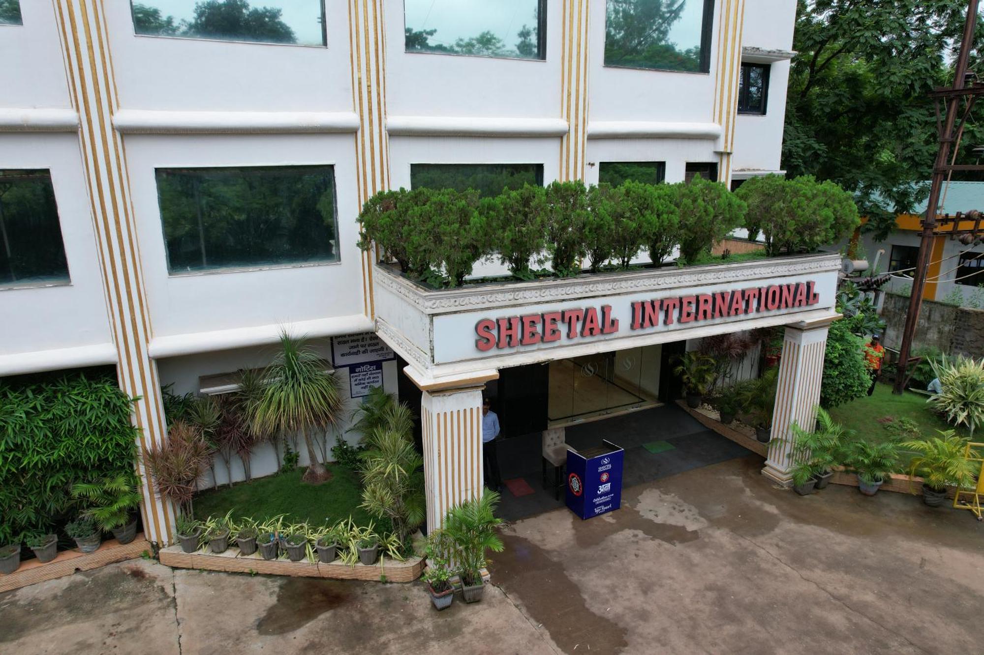 Sheetal International 호텔 Rāipur 외부 사진